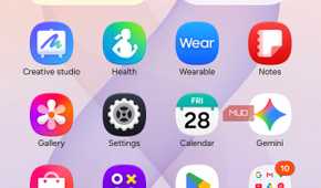 settings icon home page