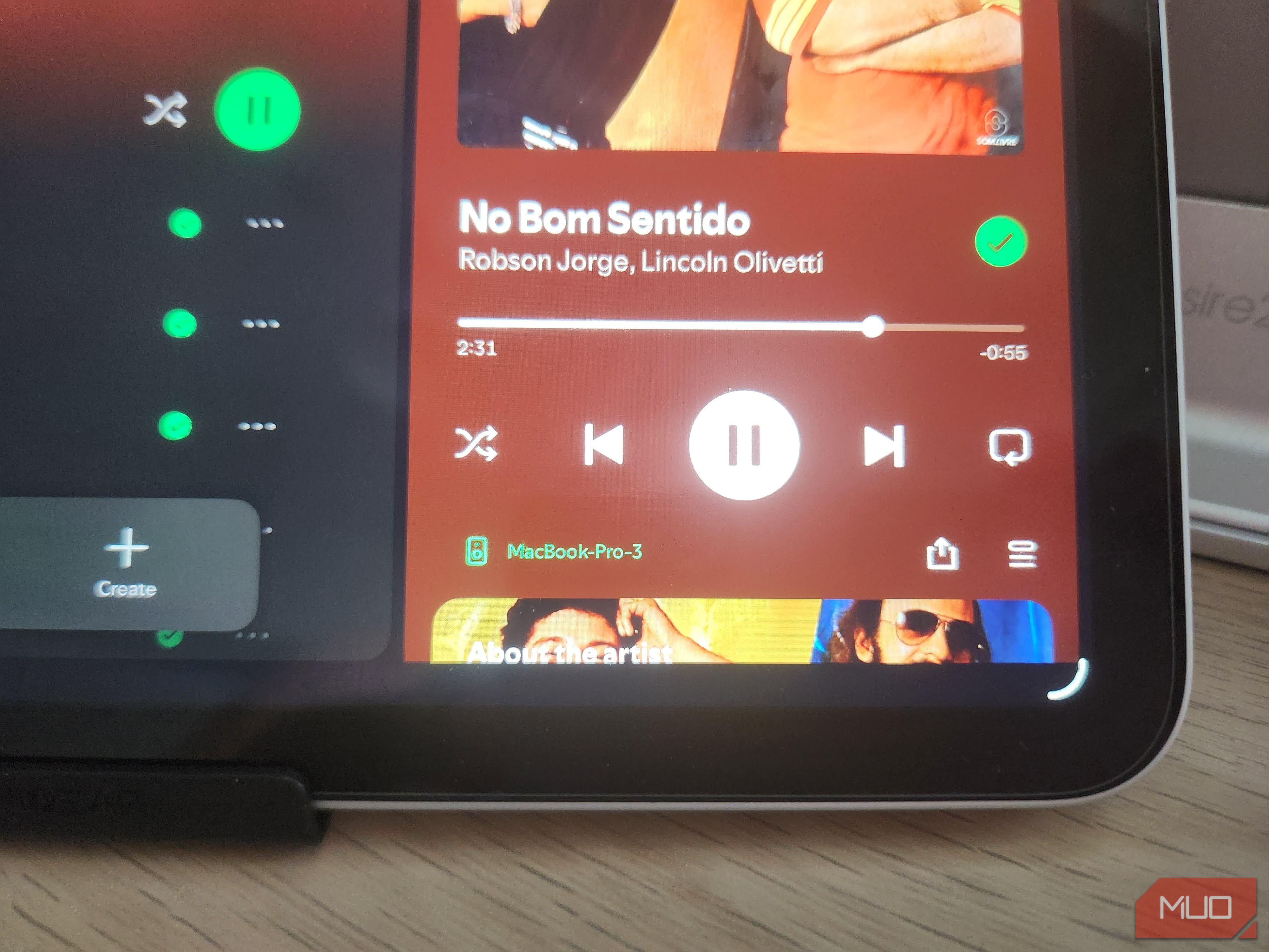 Snapcast connected to an iPad.