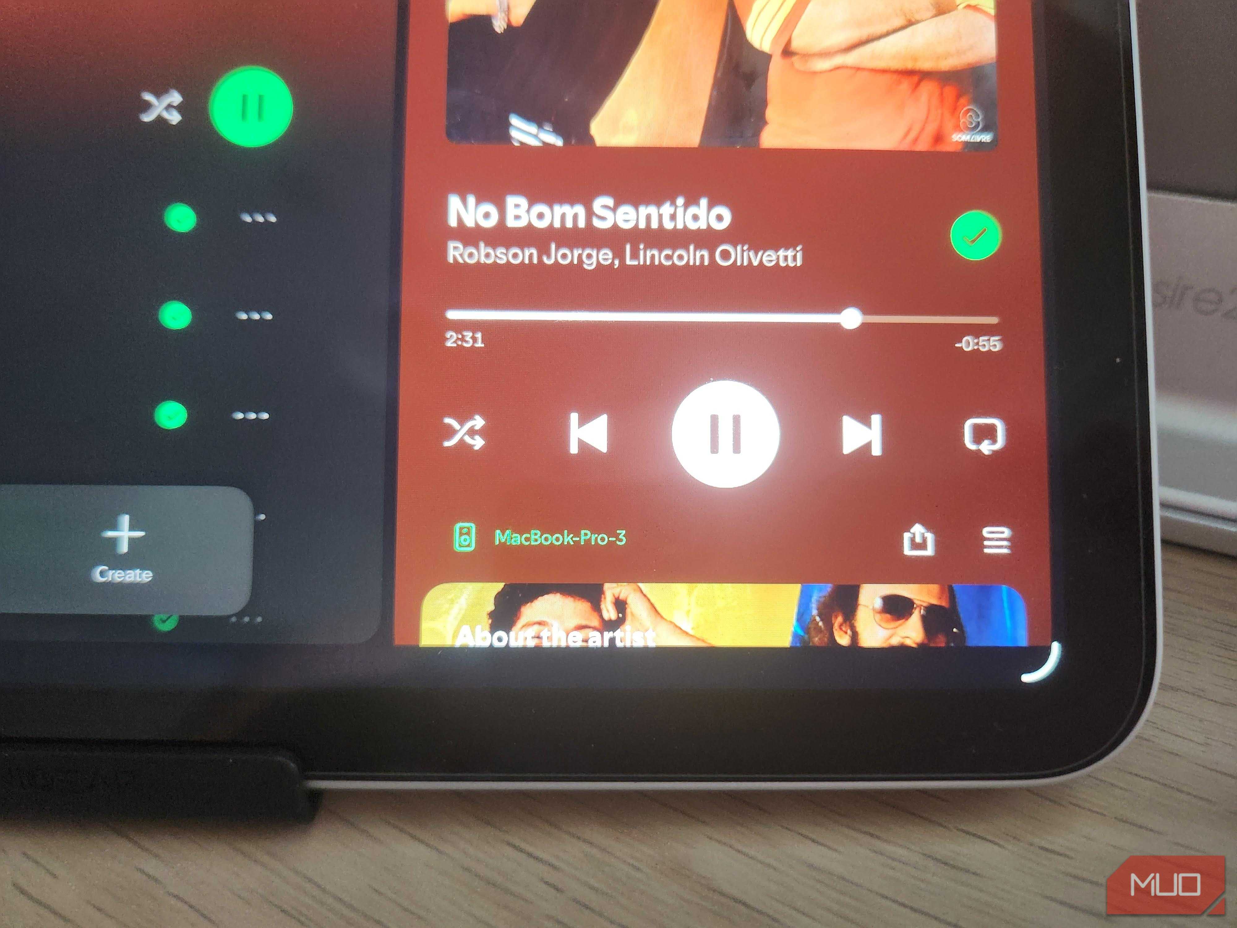 Snapcast connected to an iPad.