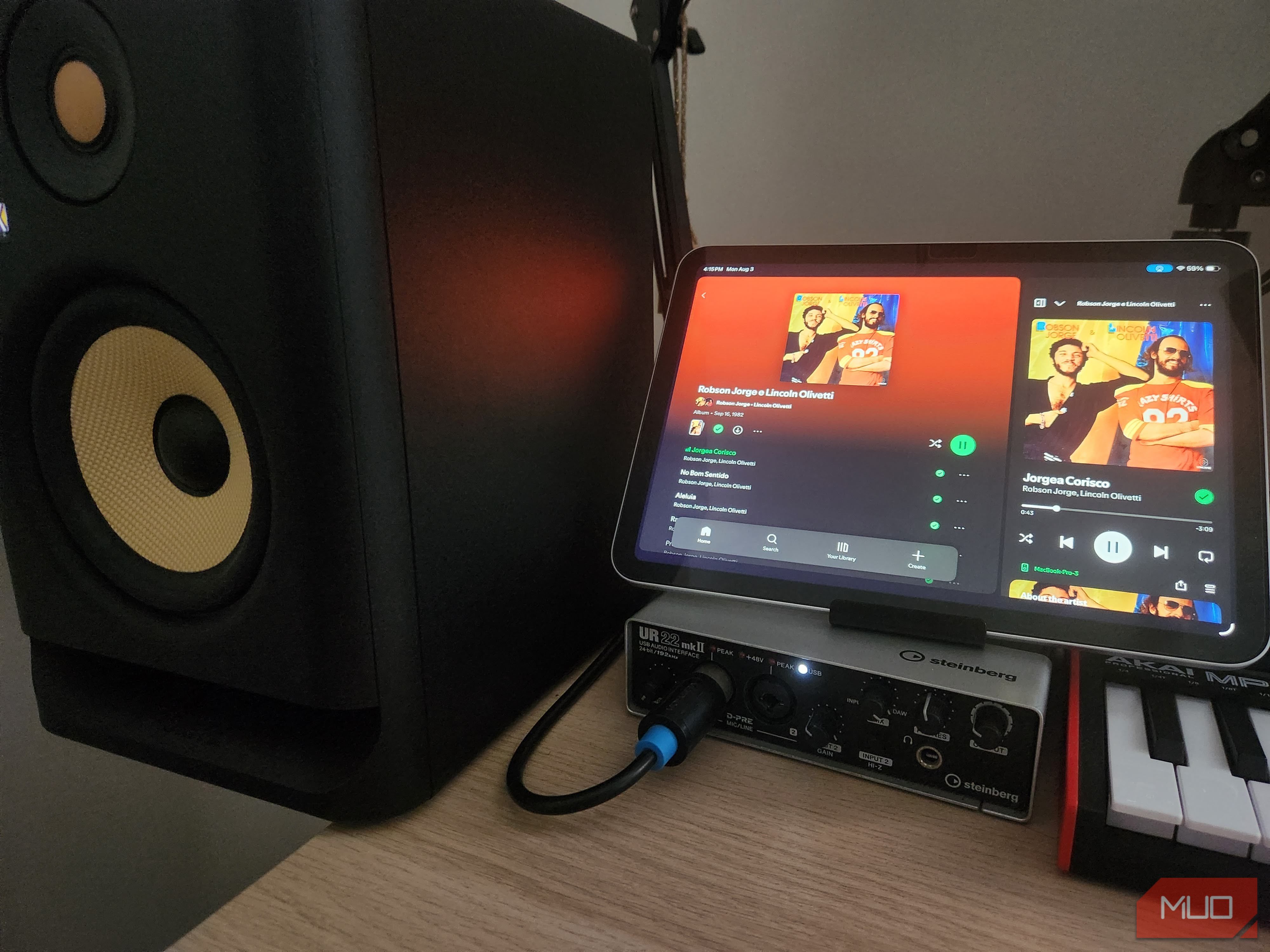 Snapcast connected to an active speaker via a DAC.