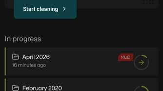 The start screen interface of Sponge