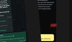 the swipe left interface of gallery cleaner Sponge