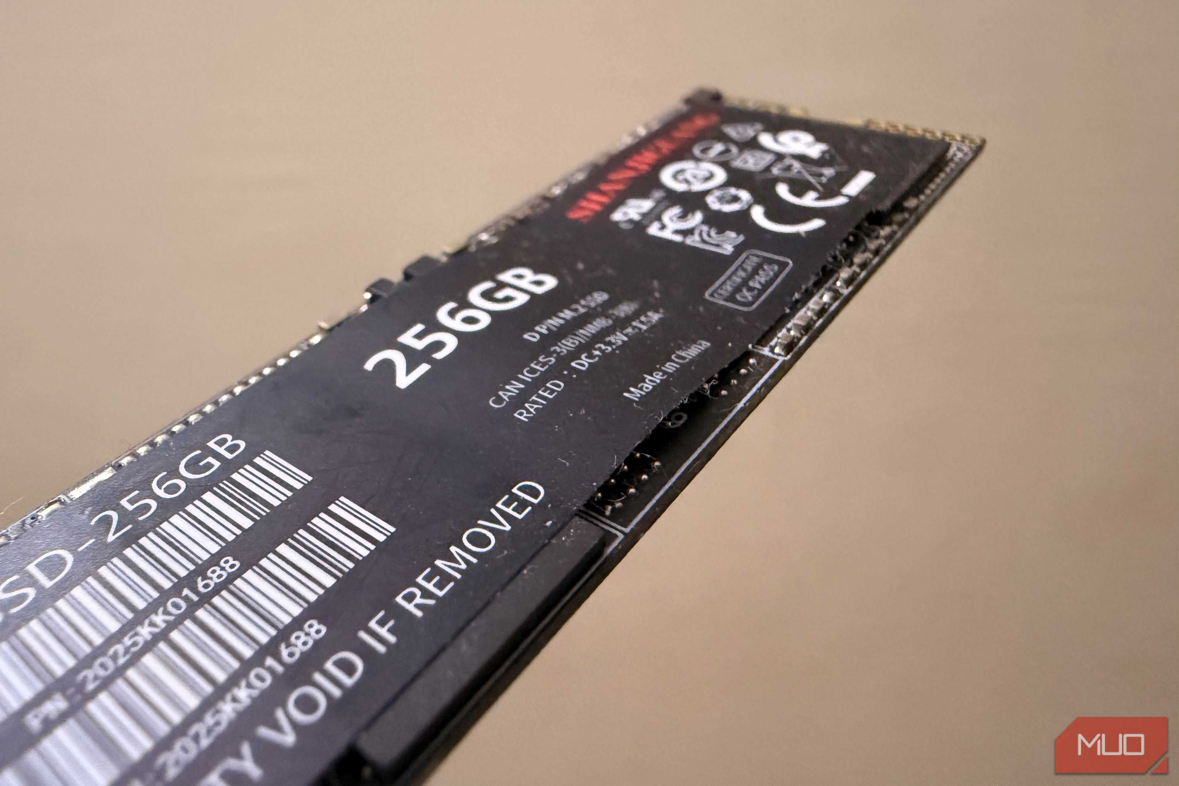 SSD tried in different casings
