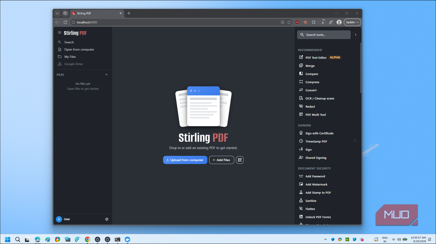 Stirling-Pdf-Editor-Interface-Main-Dashboard