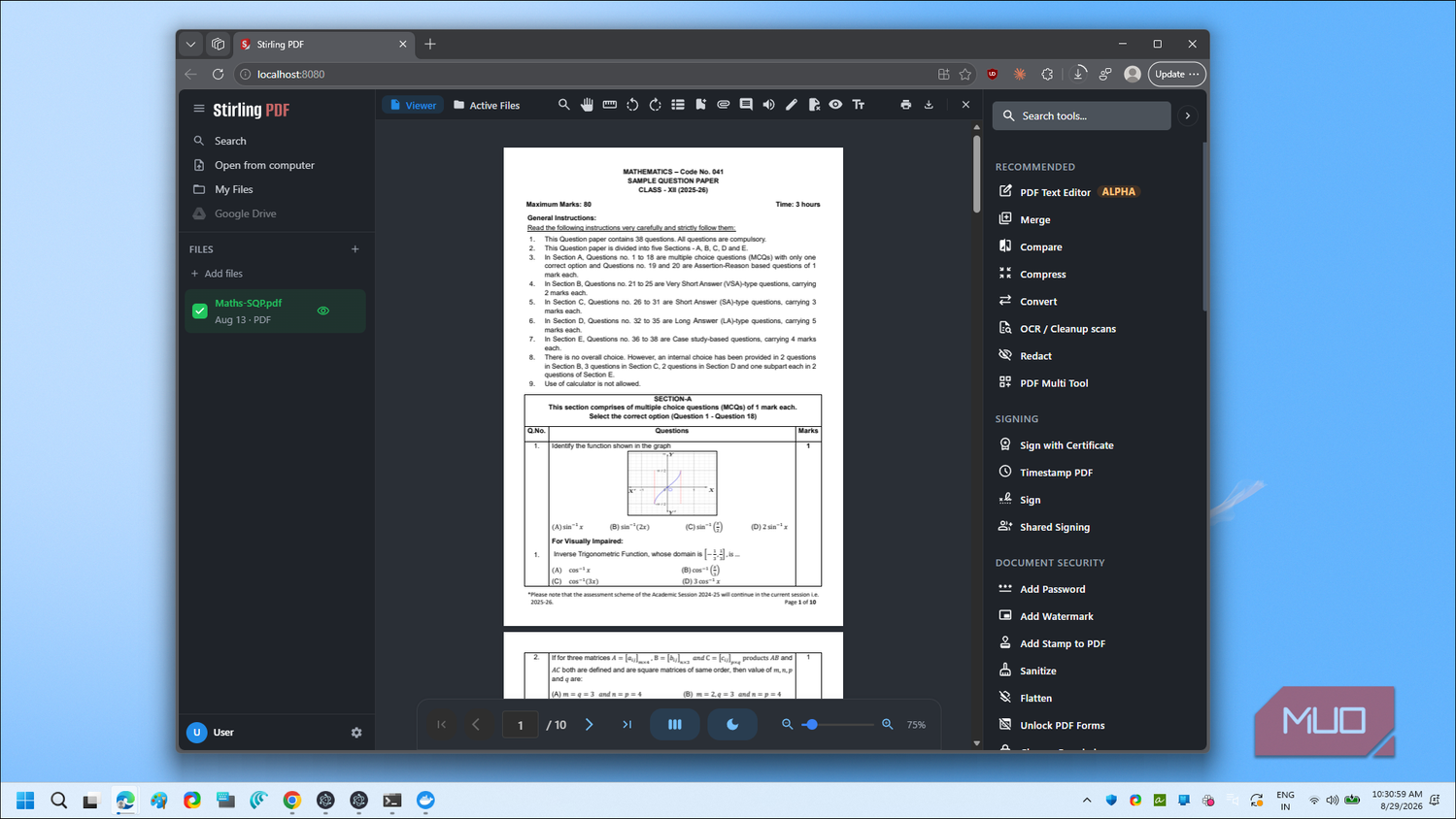 Stirling-Pdf-Editor-Interface-Mathematics-Exam-Question-Paper