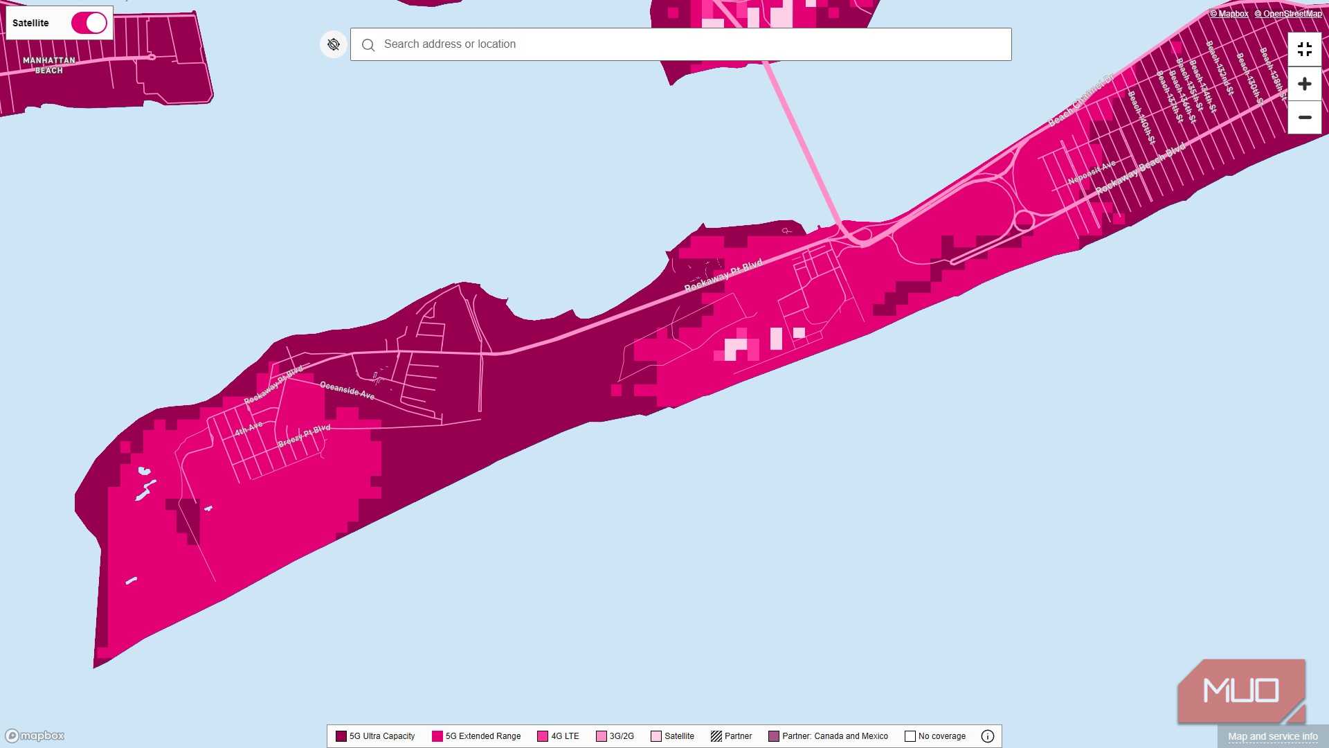 t mobile carrier coverage map long island tip