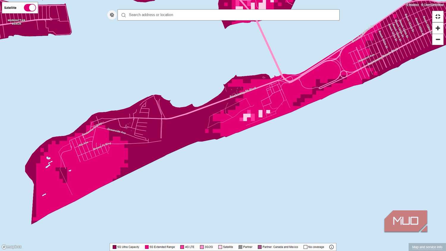 t mobile carrier coverage map long island tip