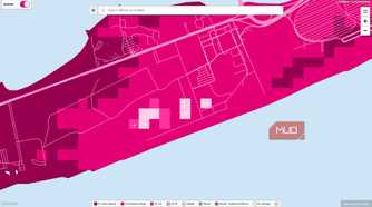 t mobile carrier coverage map zoomed into long island area