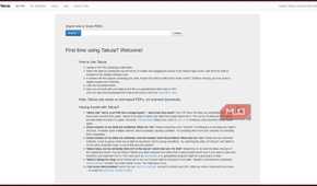Tabula Home Page.