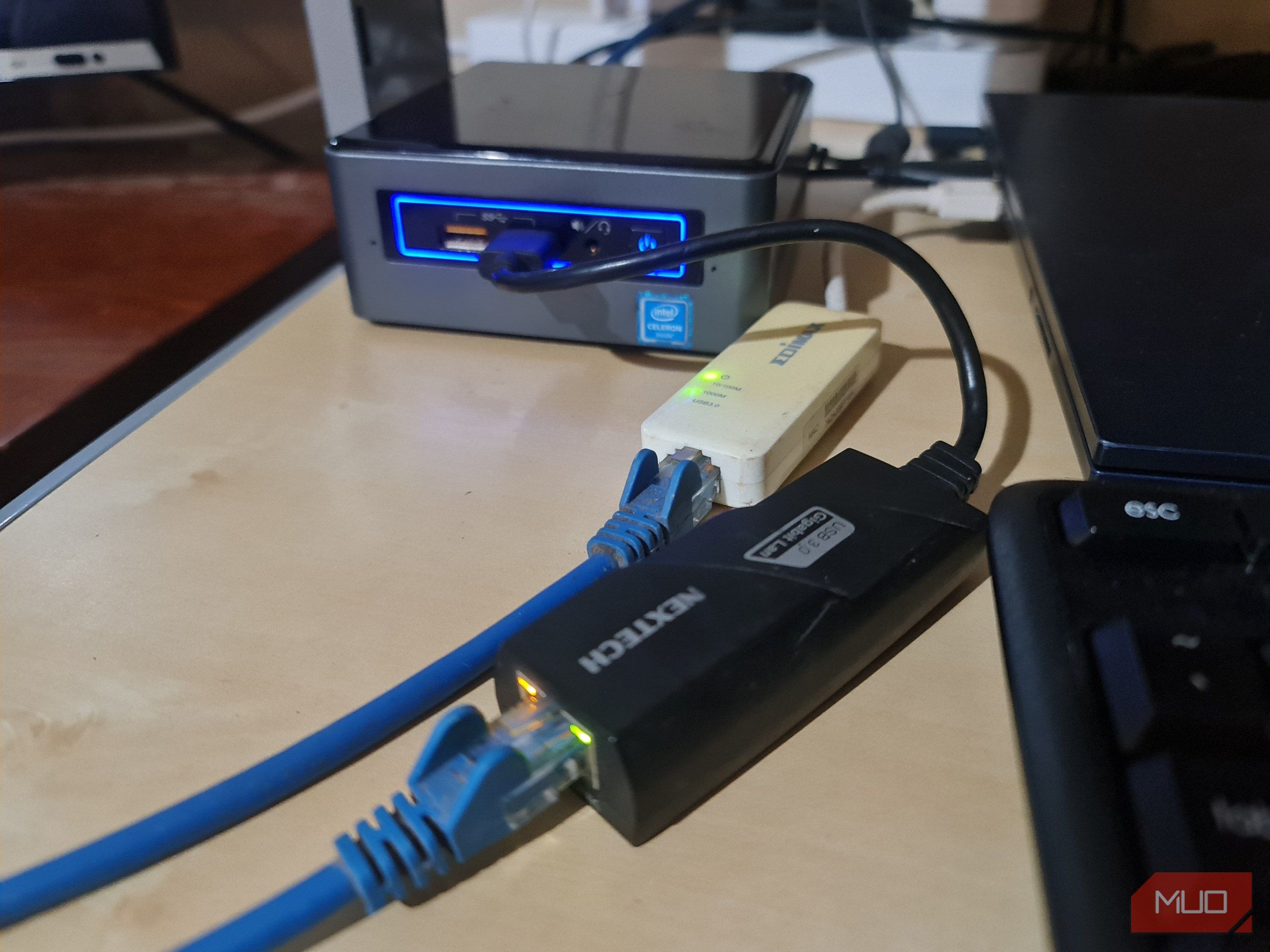 Testing ethernet cables between two USB 3.0 adapters with no switch or crossover
