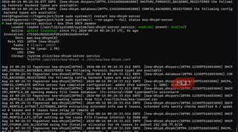 Kea DHCP for Fogserver and apparmor denying access to configuration