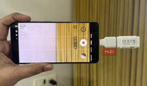USB drive plugged into Samsung Galaxy S26