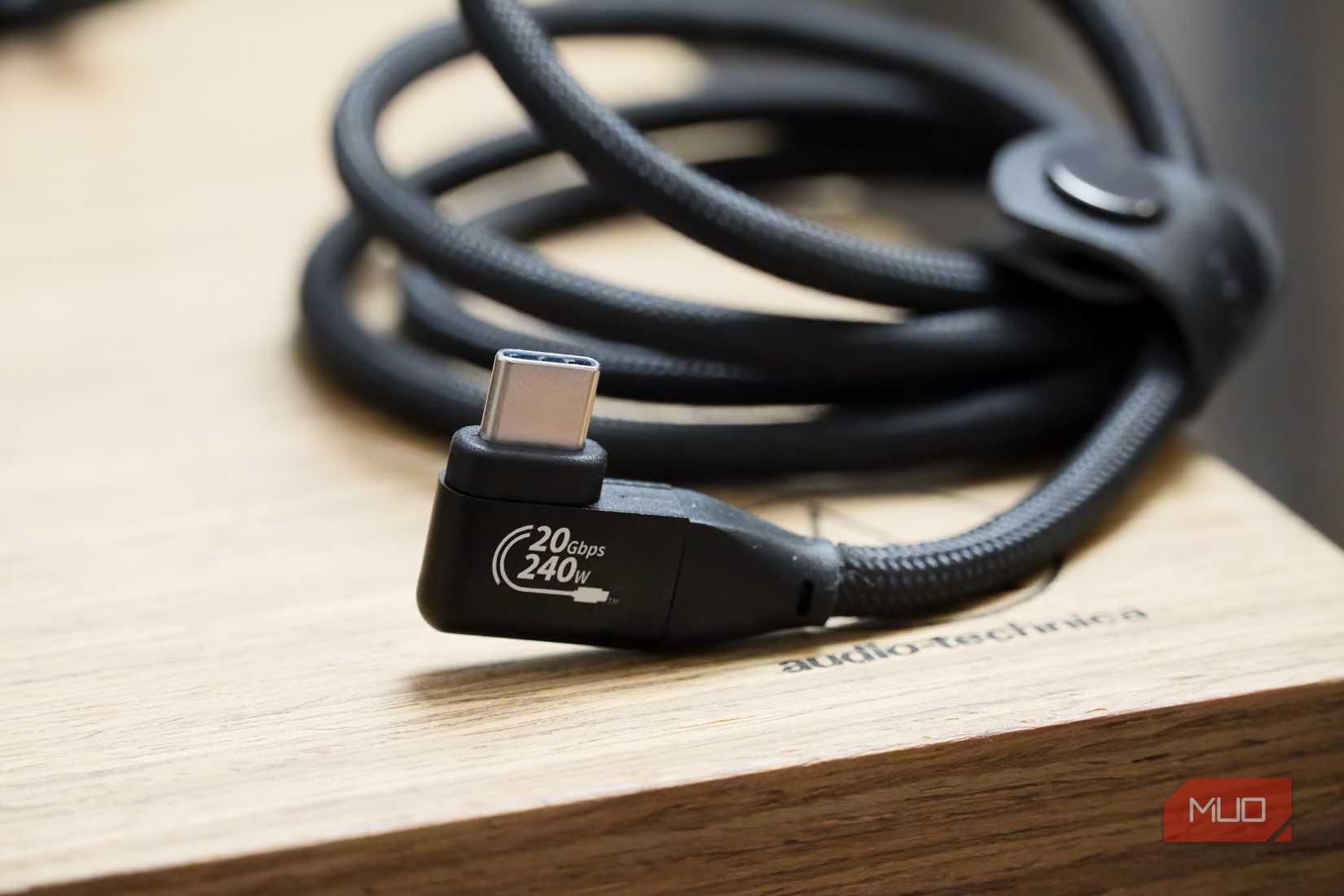 A 20Gbps USB-C cable. 