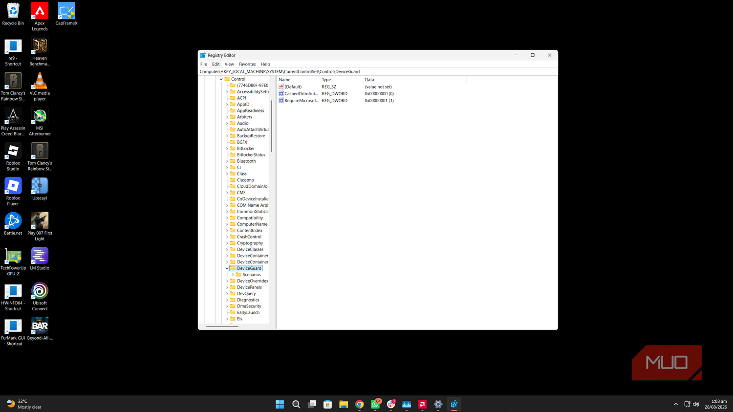 отключение функции VBS в Windows — иллюстрация 4 к материалу отключение функции VBS в Windows — иллюстрация 4 к материалу