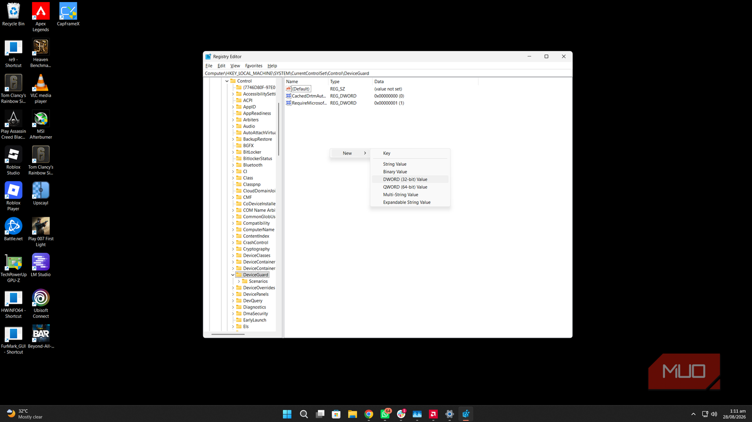 отключение функции VBS в Windows — иллюстрация 5 к материалу отключение функции VBS в Windows — иллюстрация 5 к материалу