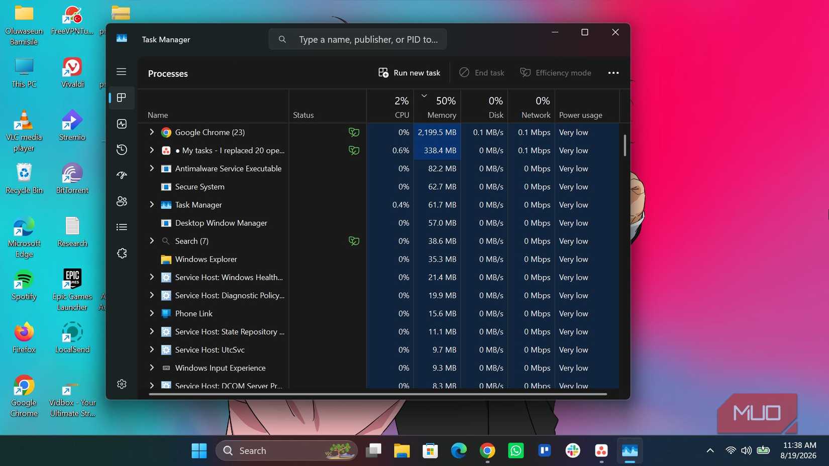 Windows 11 Task Manager