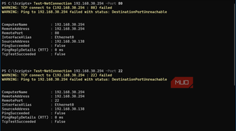 Windows 11 VM Test-NetConnection to LuCI interfaces failing successfully