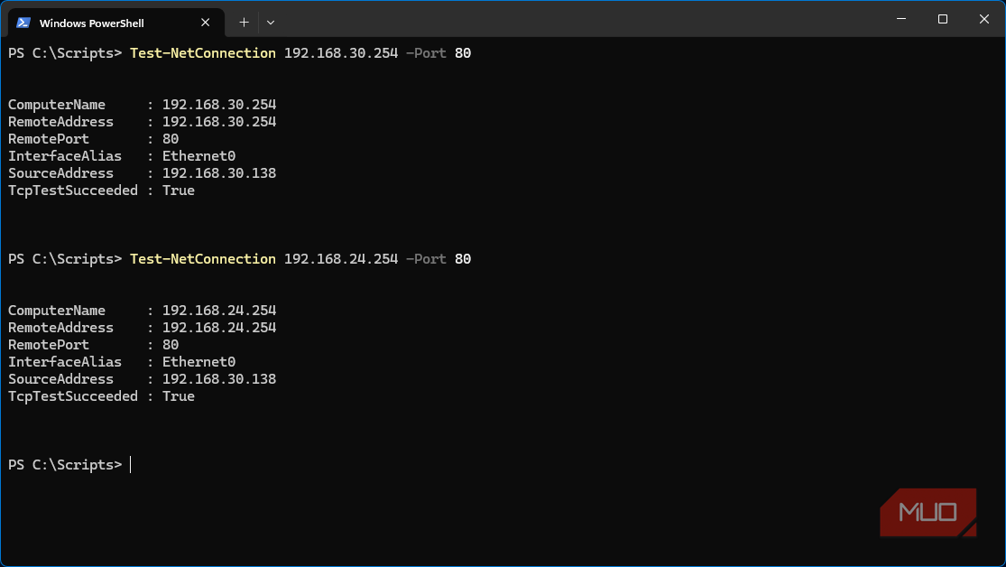 Windows 11 VM showing pre-configuration access to LAN and IoT LuCI interfaces