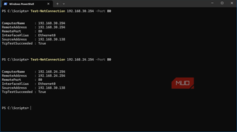 Windows 11 VM showing pre-configuration access to LAN and IoT LuCI interfaces