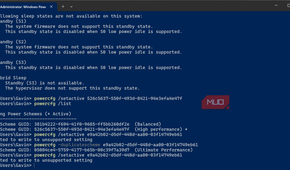 Windows terminal powercfg command setactive power mode#