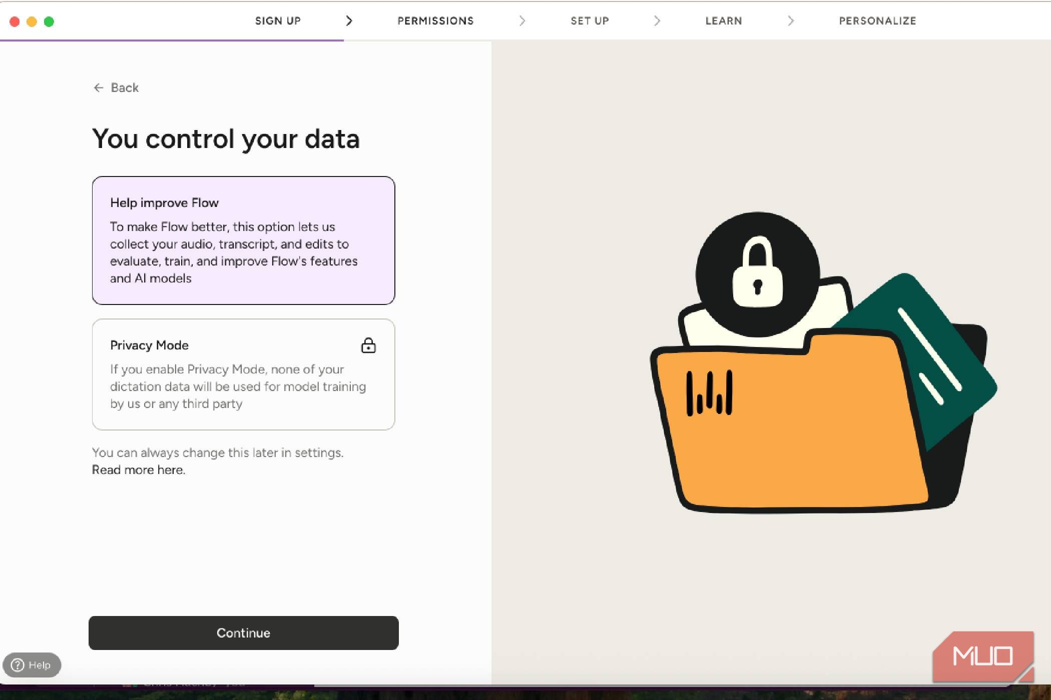Wispr flow privacy data remark