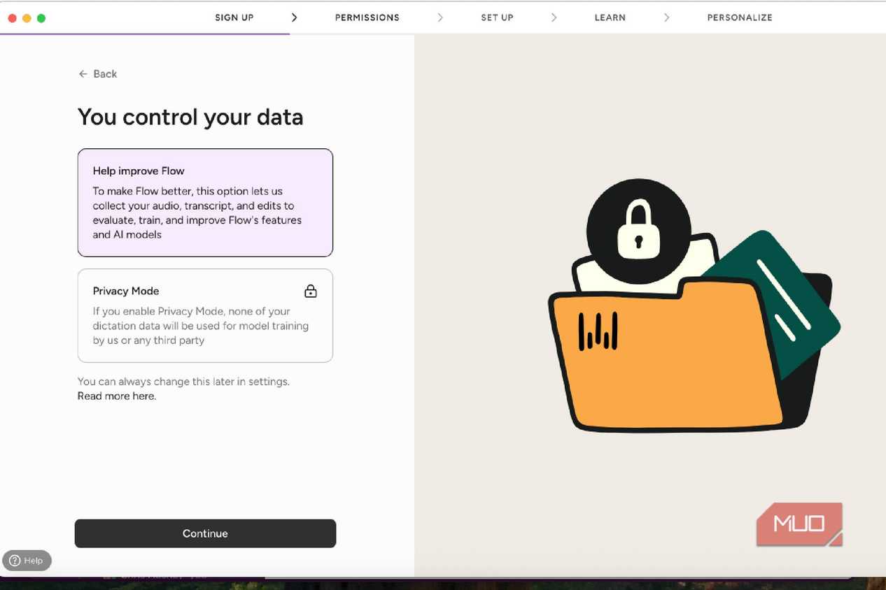 Wispr flow privacy data remark