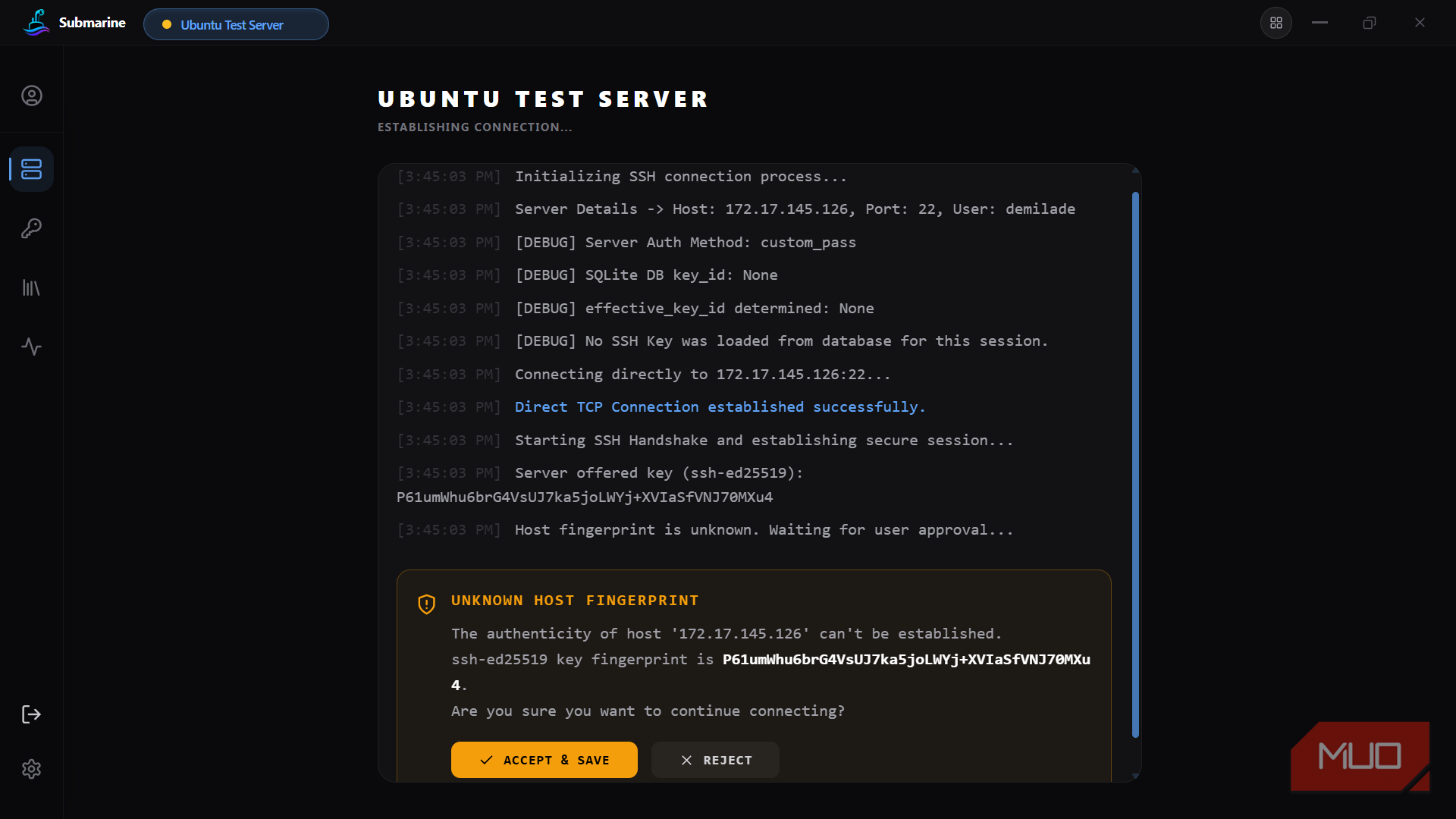 Обзор Submarine: объединение SSH, SFTP и проброса портов в одном клиенте — иллюстрация 3 к материалу