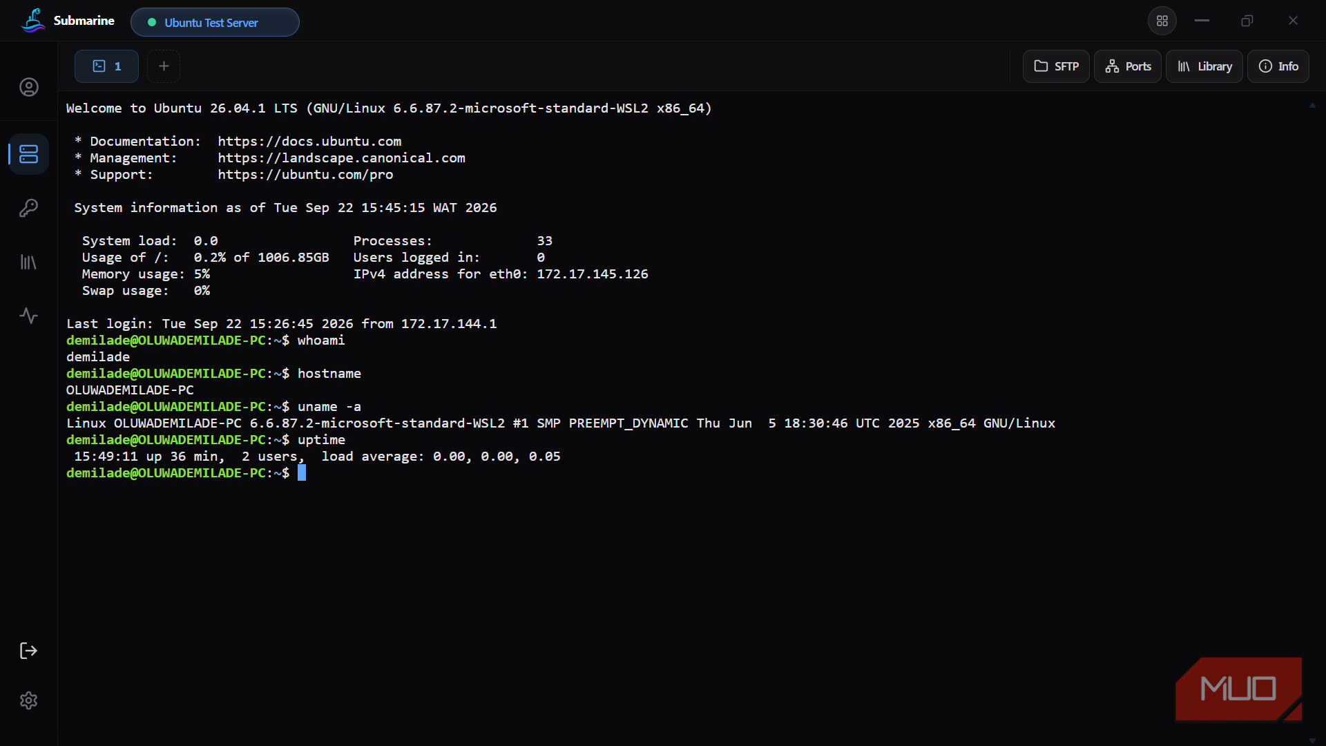 Обзор Submarine: объединение SSH, SFTP и проброса портов в одном клиенте — иллюстрация 4 к материалу