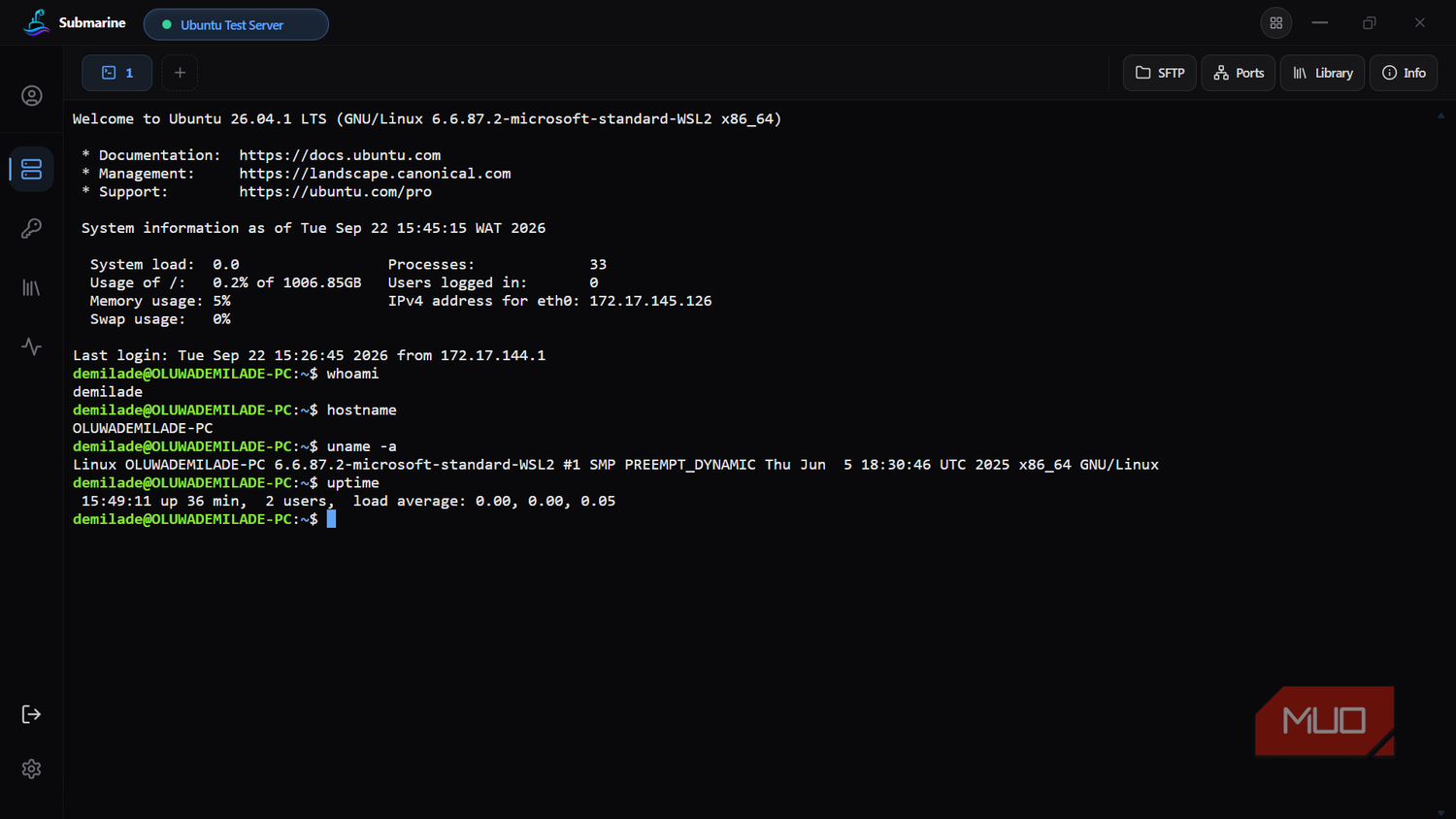 Обзор Submarine: объединение SSH, SFTP и проброса портов в одном клиенте — иллюстрация 4 к материалу Обзор Submarine: объединение SSH, SFTP и проброса портов в одном клиенте — иллюстрация 4 к материалу