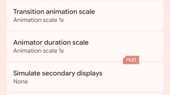 a screenshot of animation speed settings on pixel 8