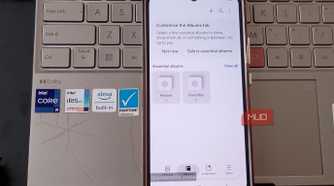 Samsung Gallery Albums tab in Maintenance Mode showing zero Recent and Favorite items