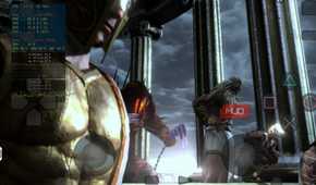 God of War 3 cutscene on ARMSX3