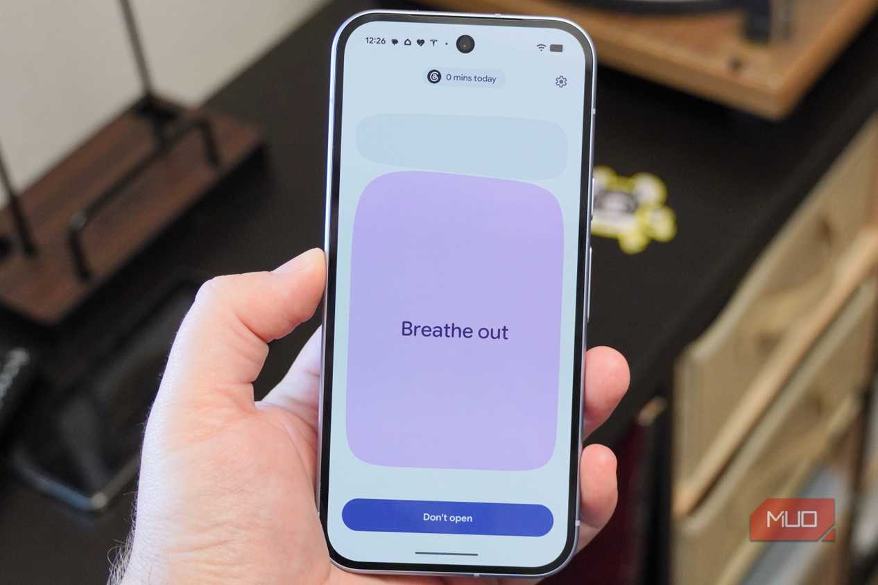 Breathe out pause point in Android 17.