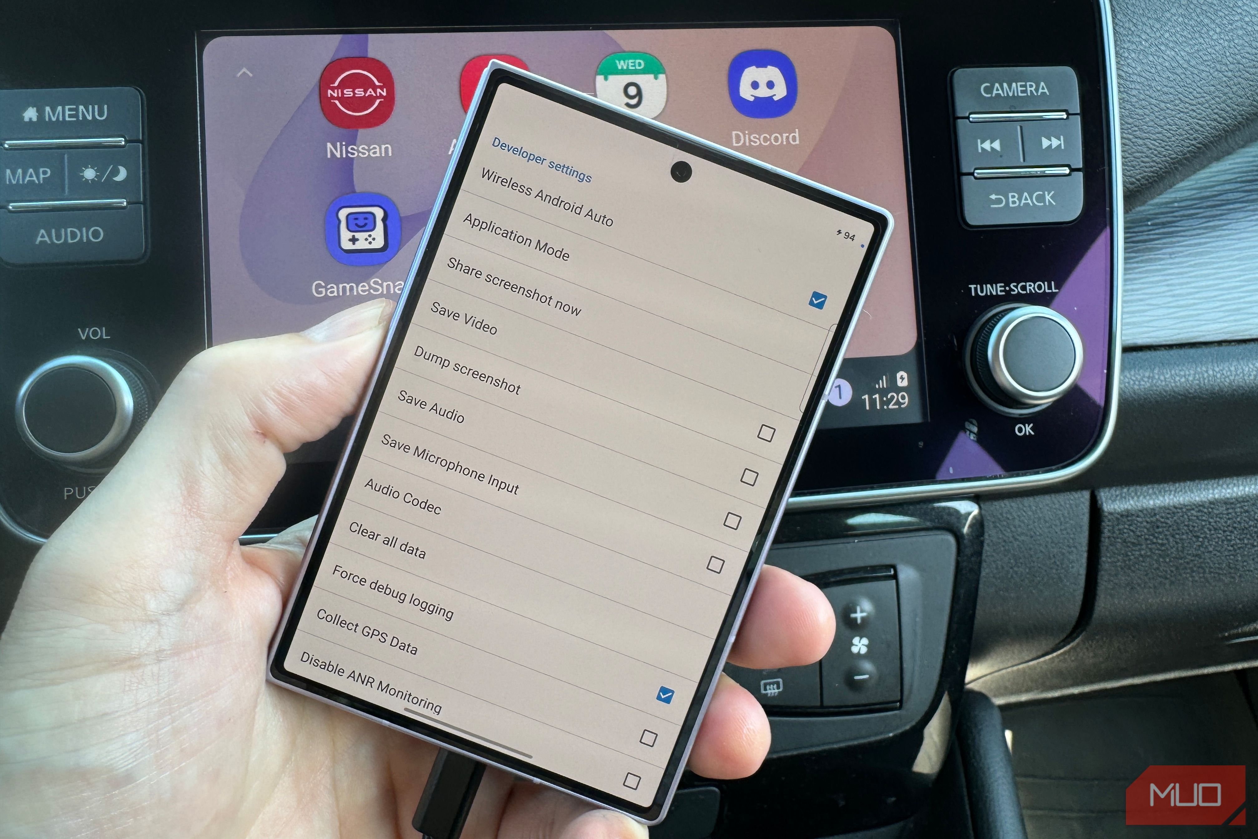 android auto in car
