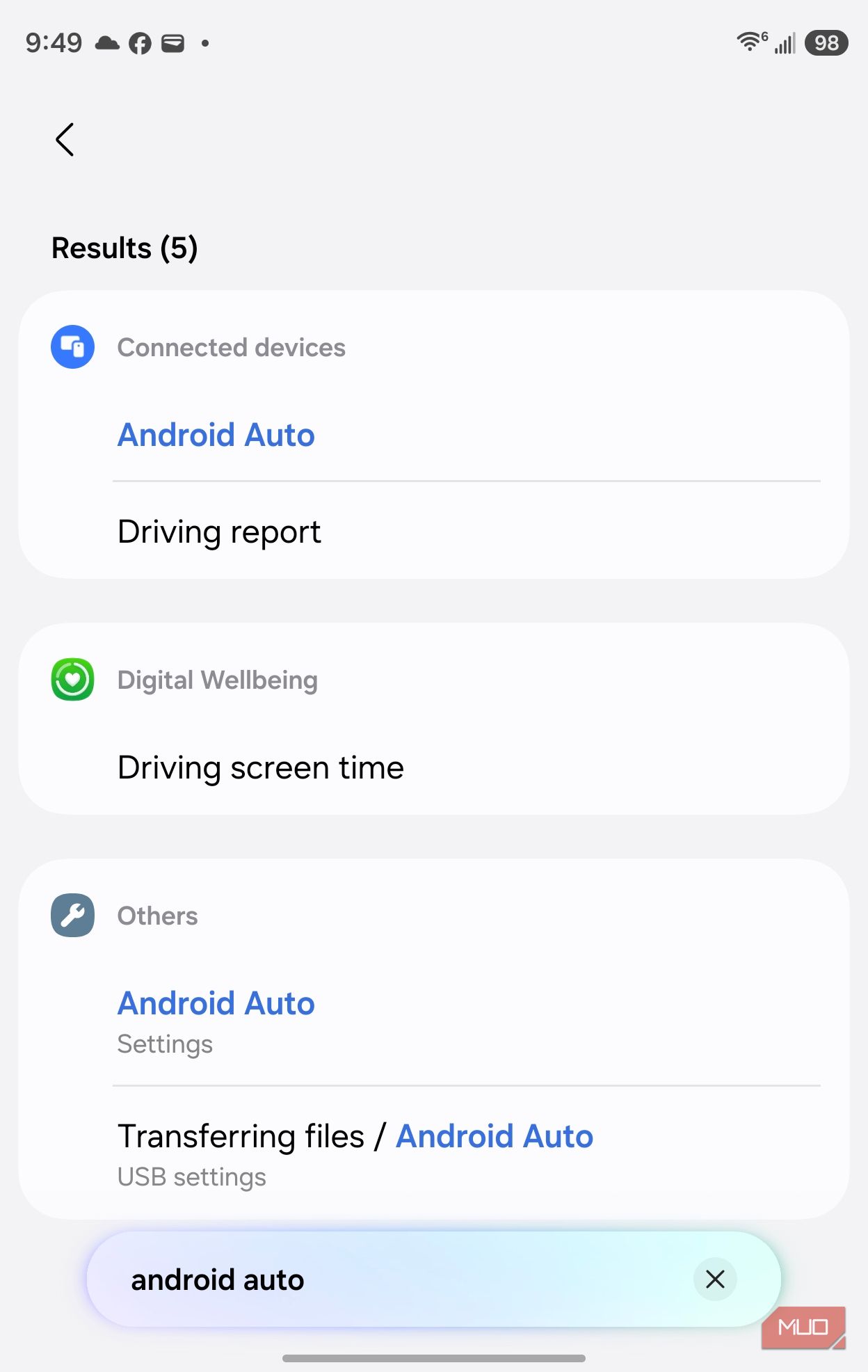 меню разработчика в Android Auto — иллюстрация 2 к материалу