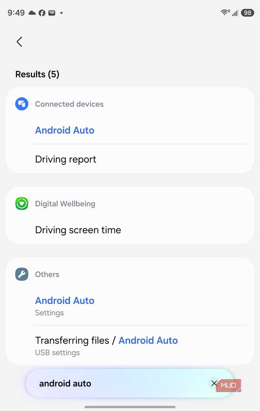 меню разработчика в Android Auto — иллюстрация 2 к материалу меню разработчика в Android Auto — иллюстрация 2 к материалу