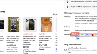Automatic recommendations on ebay