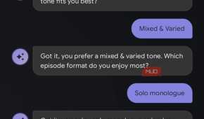 Boxlore asking the third set of preference questions