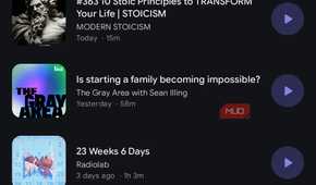 boxlore showing the option to catch up with new episodes