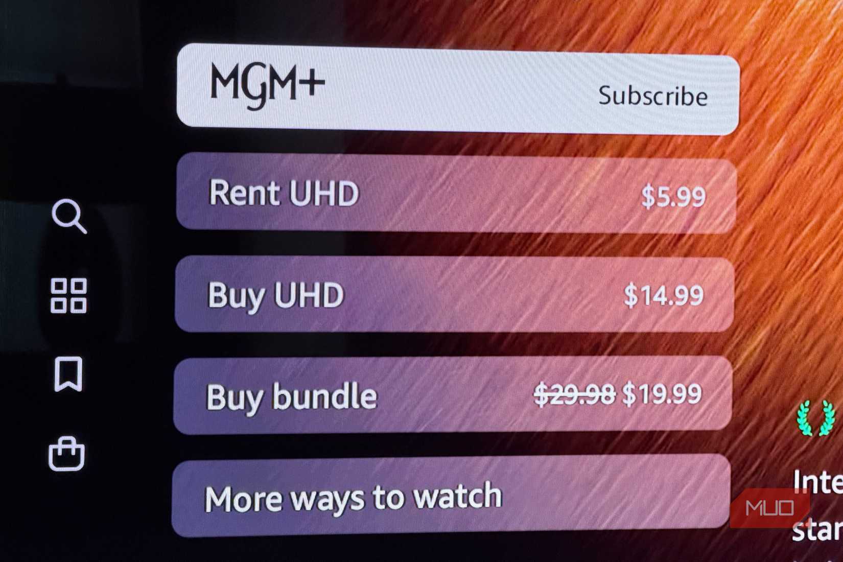 amazon prime content buying options