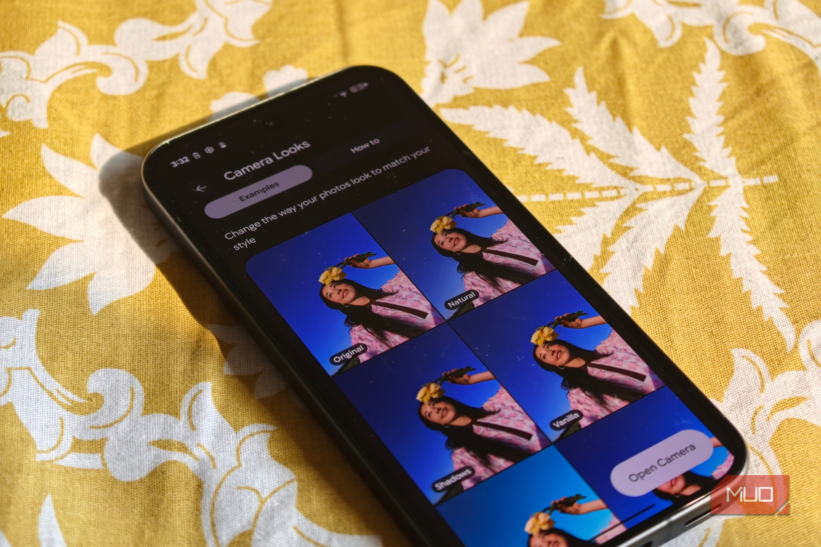 Camera Looks feature on the Google Pixel 11