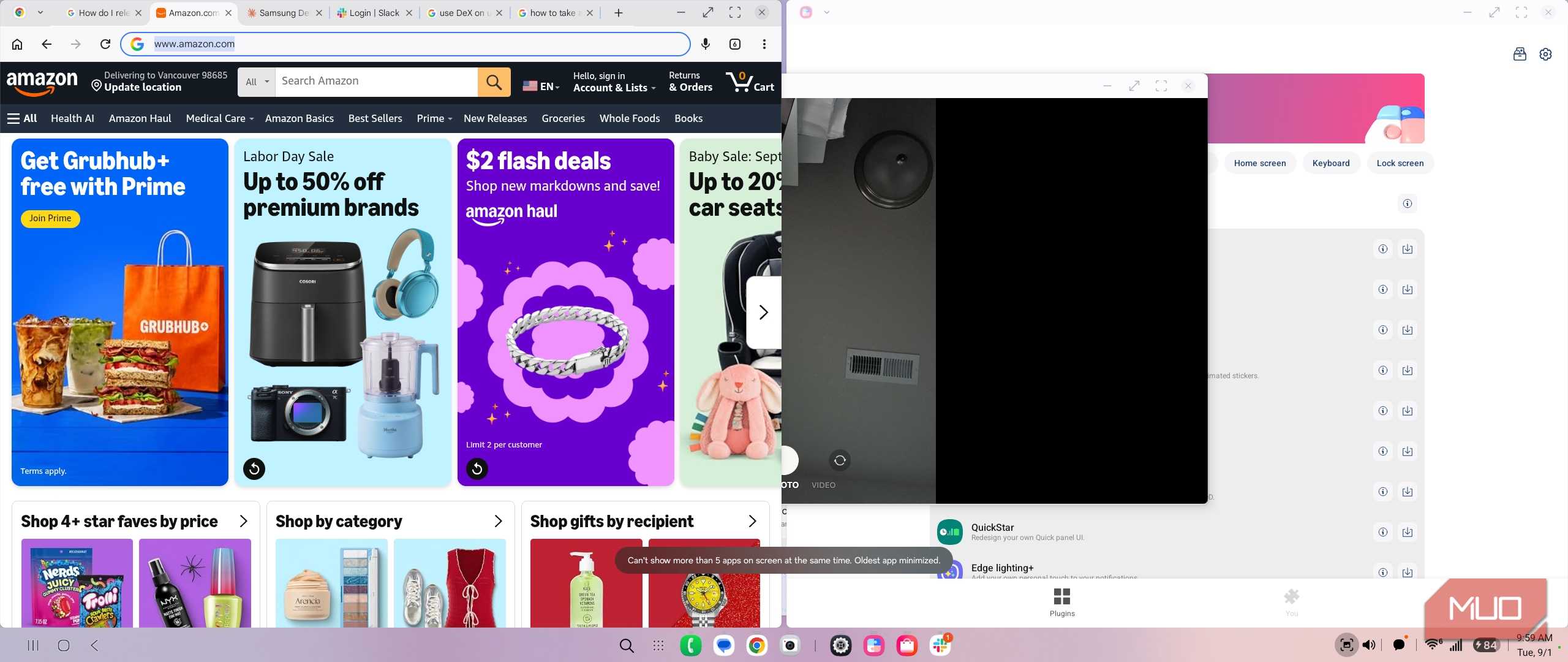 Full Split Excercise I gave Samsung DeX a full workout on One UI 9, and it finally feels ready