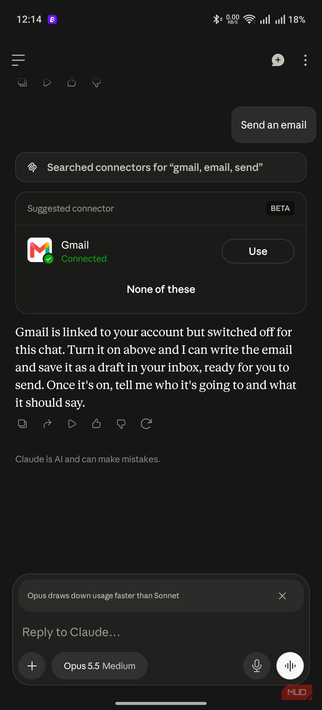 Claude для Android — иллюстрация 14 к материалу