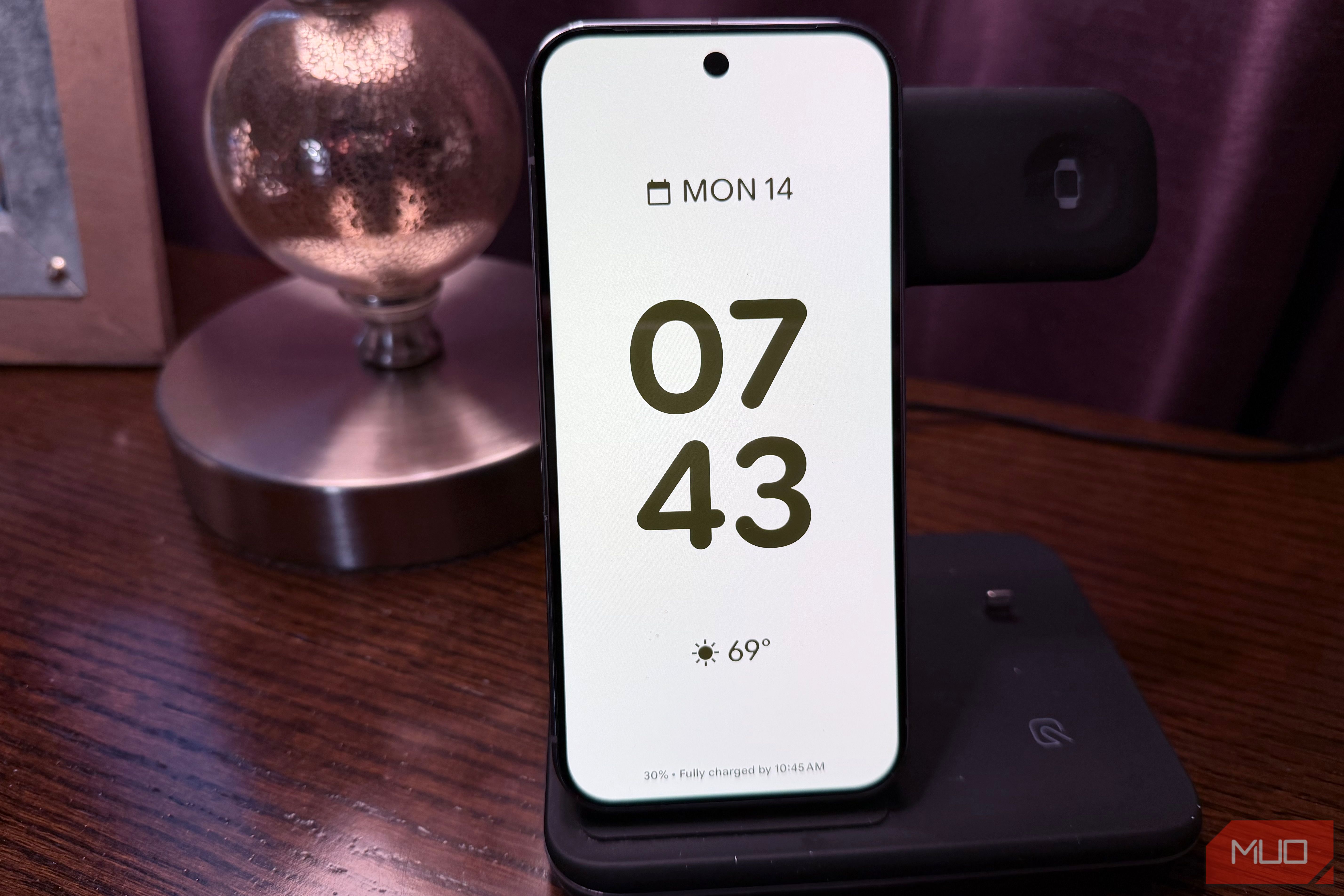 digital clock screen saver