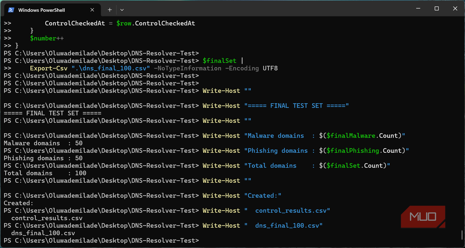 Control-check summary showing 150 tested, 131 resolving, 19 discarded, and zero query errors.