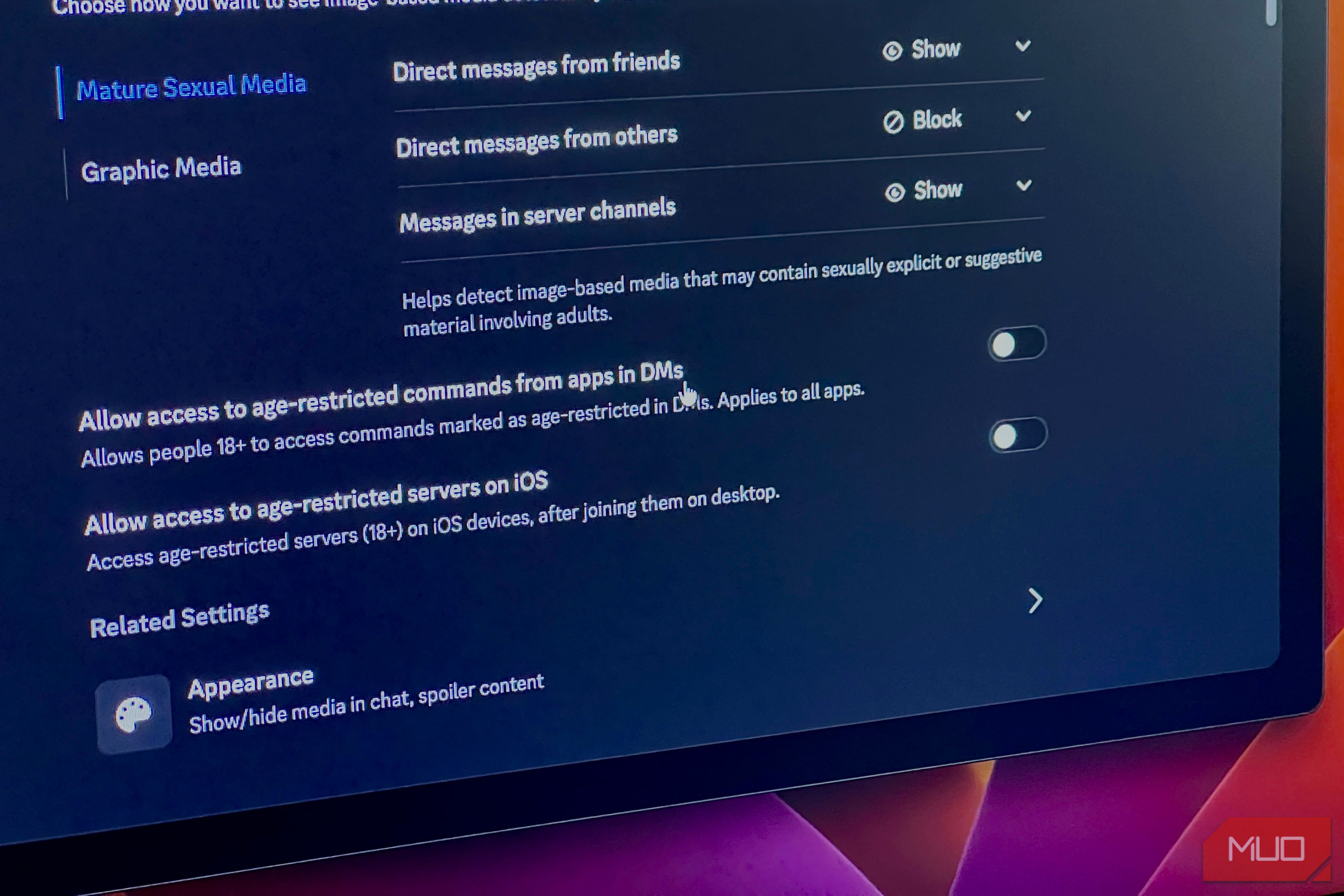 Discord Settings