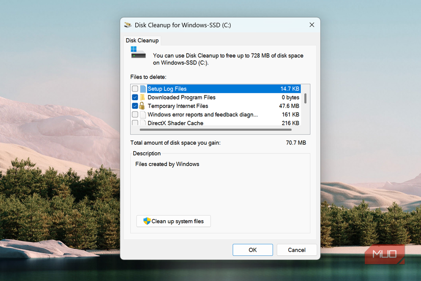 disk cleanup windows