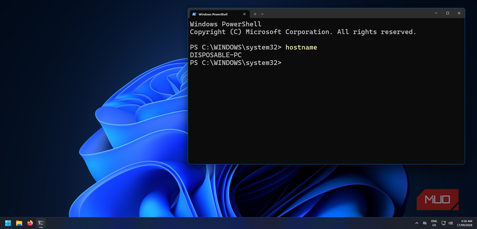Freshly recreated disposable Windows linked clone restored to the clean golden-image state