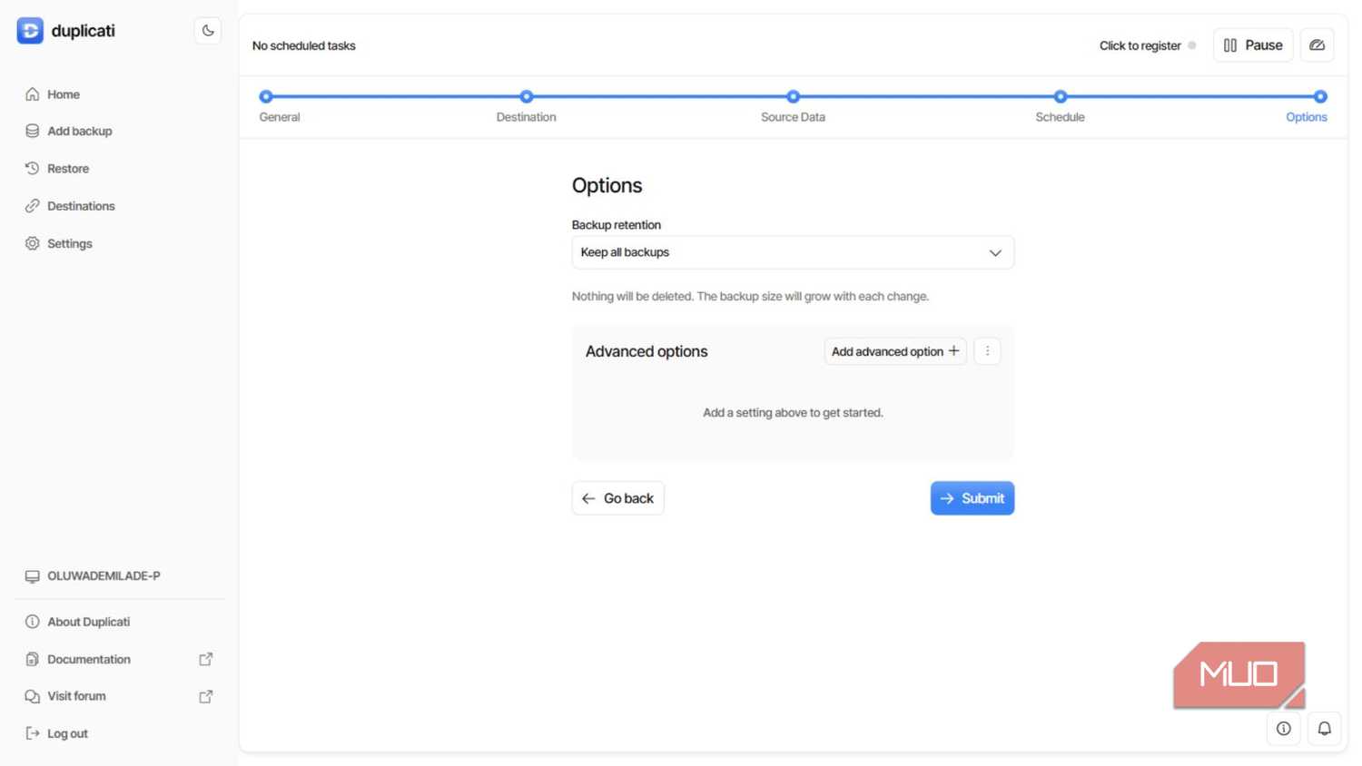 Обзор Duplicati: почему это лучшее ПО для резервного копирования данных Настройка резервного копирования в приложении Duplicati