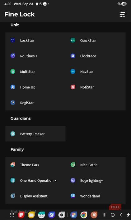 Fine Lock Tab A11